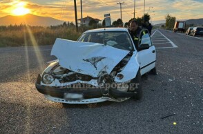 Σφοδρό τροχαίο με τραυματίες στη Λαμία - «Από θαύμα ζούμε» λέει ο ένας οδηγός 