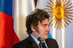 Ο πρόεδρος της Αργεντινής Xαβιέρ Μιλέι 