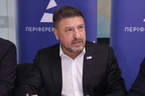 Ο περιφερειάρχης Αττικής Νίκος Χαρδαλιάς