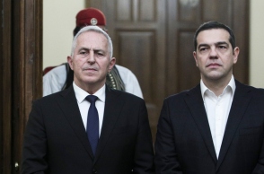 Ο Ευάγγελος Αποστολάκης με τον Αλέξη Τσίπρα