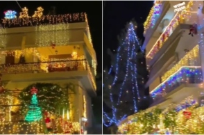 Χριστουγεννιάτικο beef..στη Λιβαδειά: Γείτονες δίνουν μάχη για τον πιο εντυπωσιακό στολισμό