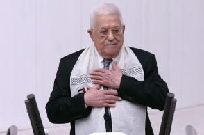 Ο πρόεδρος της Παλαιστινιακής Αρχής, Μαχμούντ Αμπάς