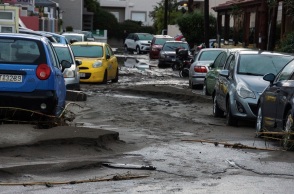Κακοκαιρία Bora: Γιατί η σύγκριση του όγκου νερού στη Ρόδο με τη Βαλένθια είναι λανθασμένη