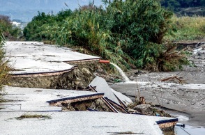 Ρόδος-Κακοκαιρία Bora: Το βίντεο από τις δραματικές επιχειρήσεις της ΕΜΑΚ