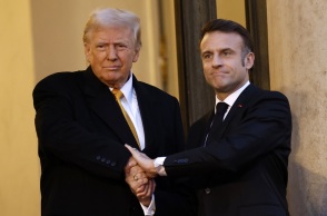 Όλα έτοιμα για τα θυρανοίξια της Παναγίας των Παρισίων - Ο Μακρόν υποδέχτηκε τον Τραμπ