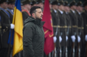 Ο πρόεδρος της Ουκρανίας Βολοντίμιρ Ζελένσκι