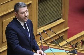 Ο πρόεδρος του ΠΑΣΟΚ, Νίκος Ανδρουλάκης