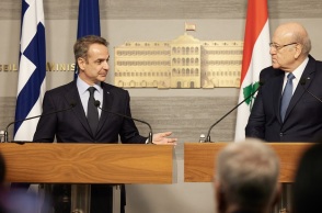 Μητσοτάκης από Λίβανο: Ζωτικής σημασία η εφαρμογή της εκεχειρίας για την ευρύτερη περιοχή