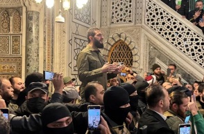 Ο ηγέτης της HTS, Αμπού Μοχάμεντ αλ Tζολάνι