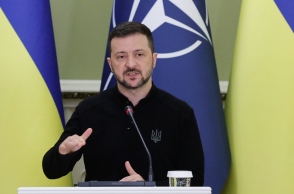 Ο πρόεδρος της Ουκρανίας Βολοντίμιρ Ζελένσκι