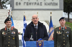 Ο Υπουργός Εθνικής Άμυνας, Νίκος Δένδιας