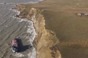 Ρωσία: Κατάσταση έκτακτης ανάγκης λόγω της πετρελαιοκηλίδας στη Μαύρη Θάλασσα