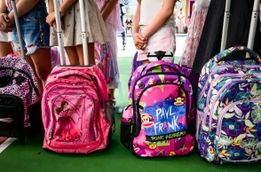 σχολικες τσαντες, μαθητες