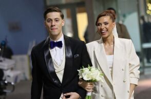 Παντρεύτηκε την αγαπημένη του Χριστίνα ο Γιάννης Κωνσταντέλιας του ΠΑΟΚ