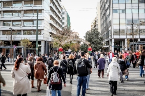 αγορα, δρομος, κοσμος, κινηση
