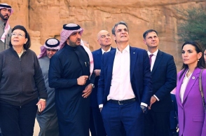 Ο Κυριάκος Μητσοτάκης με υπουργούς