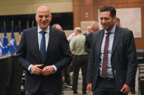 Ο Υπουργός Εθνικής Άμυνας, Νίκος Δένδιας και ο Υφυπουργός Ψηφιακής Διακυβέρνησης, Κωνσταντίνος Κυρανάκης