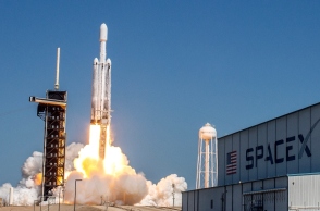 Ο πύραυλος Starship της SpaceX εκτοξεύεται