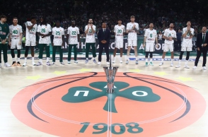 παιχτης μπασκετ, γηπεδο, κυπελλο, Παναθηναϊκός