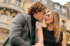 O Στέφανος Τσιτσιπάς και η Πάουλα Μπαντόσα 