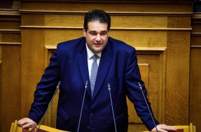 Ο υπουργός Εσωτερικών Θεόδωρος Λιβάνιος 