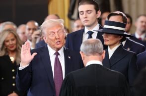 Donald Trump is sworn in as the 47th US President 