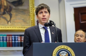 Ο Σαμ  Άλτμαν στον Λευκό Οίκο