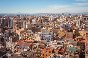 Η πόλη της Βαλένθια, στην Ισπανία