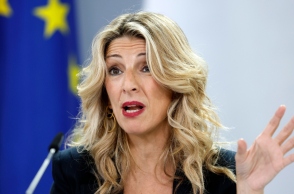 Η υπουργός Εργασίας της Ισπανίας, Γιολάντα Ντίαθ 