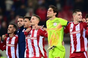 EUROPA LEAGUE 2024-2025 / ΟΣΦΠ - ΚΑΡΑΜΠΑΓΚ (ΓΙΩΡΓΟΣ ΜΑΤΘΑΙΟΣ / EUROKINISSI)