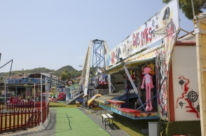 Το λούνα παρκ όπου έγινε το δυστύχημα στη Χαλκιδική