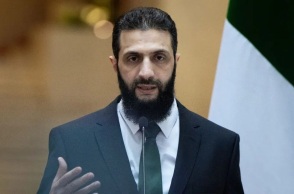  μεταβατικός πρόεδρος της Συρίας Άχμεντ αλ Σάρα