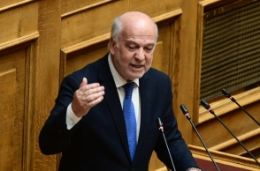 Ο υπουργός Δικαιοσύνης Γιώργος Φλωρίδης 