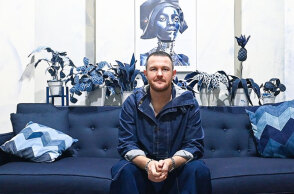 Ίαν Μπέρι: Τέχνη σε Denim