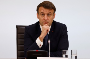 O πρόεδρος της Γαλλίας Εμανουέλ Μακρόν 