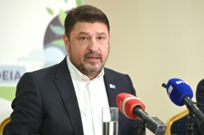 Ο Περιφερειάρχης Αττικής Νίκος Χαρδαλιάς 