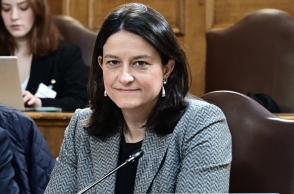 Η υπουργός Εργασίας και Κοινωνικής Ασφάλισης, Νίκη Κεραμέως