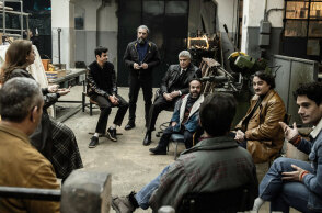 Στα γυρίσματα της σειράς Ριφιφί