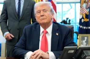 Ο πρόεδρος  των ΗΠΑ, Ντόναλντ Τραμπ 