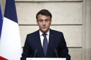 Ο Πρόεδρος της Γαλλίας, Εμανουέλ Μακρόν 