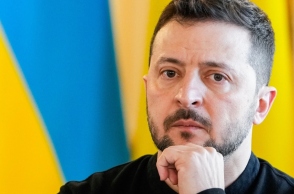 Ο πρόεδρος της Ουκρανίας, Βολοντίμιρ Ζελένσκι 