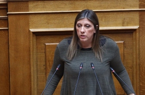 Η πρόεδρος της Πλεύσης Ελευθερίας, Ζωή Κωνσταντοπούλου 