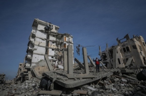 γαζα, συντριμμια