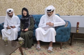 Η Αμερικανίδα υπήκοος Φέι Χολ, που μόλις απελευθερώθηκε από τους Ταλιμπάν