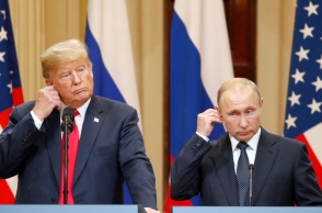 Ντόναλντ Τραμπ και Βλαντίμιρ Πούτιν