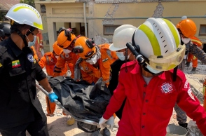 διασωστες, συντριμμια