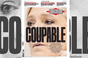 Μαρίν Λεπέν: «Ένοχη» στο εξώφυλλο της Liberation