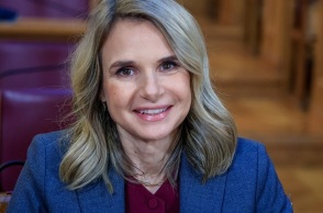 Η βουλευτής του ΠΑΣΟΚ, Μιλένα Αποστολάκη 