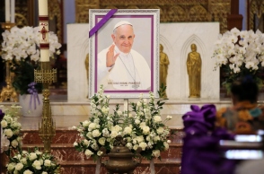 Κηδεια Πάπα Φραγκίσκου