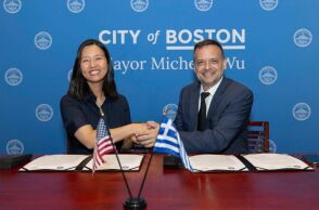 Δήμος Αθηναίων: Υπέγραψε μνημόνιο συνεργασίας με τον Δήμο της Βοστώνης